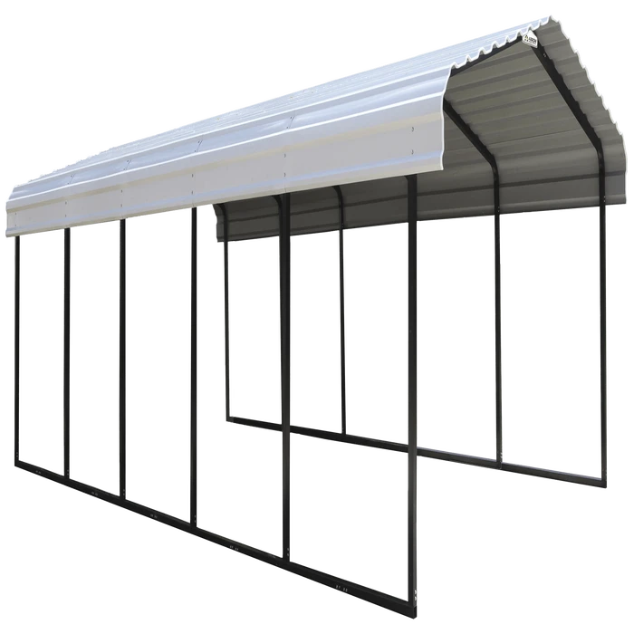 Arrow Carport, 12 Ft. X 29 Ft. X 7 Ft. Eggshell 1 Arrow Carport, 12 Ft. X 29 Ft. X 7 Ft. Eggshell