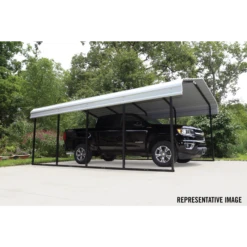 Arrow Carport, 12 Ft. X 29 Ft. X 7 Ft. Eggshell 26 Arrow Carport, 12 Ft. X 29 Ft. X 7 Ft. Eggshell -ShelterLogic || Arrow Shop cph122907 8