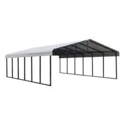 Arrow Carport, 20 Ft. X 29 Ft. X 7 Ft. Eggshell