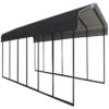 Arrow Carport, 12 Ft. X 29 Ft. X 7 Ft. Charcoal