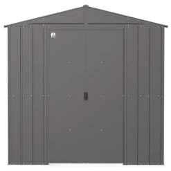 Arrow Classic Steel Storage Shed, 10X7, Charcoal 13 Arrow Classic Steel Storage Shed, 10X7, Charcoal -ShelterLogic || Arrow Shop cufqixjctity42ql824g