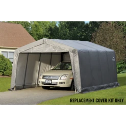 ShelterLogic Replacement Cover For The Garage-in-a-Box® -ShelterLogic || Arrow Shop cvrgibpk 12x16x8 4 1