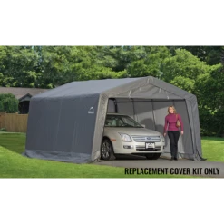 ShelterLogic Replacement Cover For The Garage-in-a-Box® -ShelterLogic || Arrow Shop cvrgibpk 12x16x8 5 1