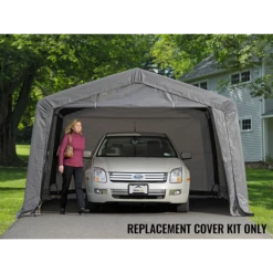ShelterLogic Replacement Cover For The Garage-in-a-Box® -ShelterLogic || Arrow Shop cvrgibpk 12x16x8 6 1