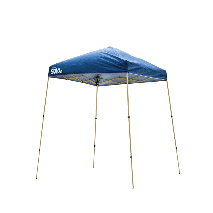 Quik Shade Solo Steel Blue And Gold 10x10 Ft. Slant Leg Pop-up Canopy 1 Quik Shade Solo Steel Blue And Gold 10x10 Ft. Slant Leg Pop-up Canopy