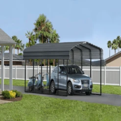 Arrow Carport 12x24x09 Charcoal BKP 23 Arrow Carport 12x24x09 Charcoal BKP -ShelterLogic || Arrow Shop dga44tcc6qsebf43cqto