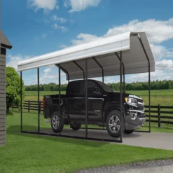 Arrow Carport 12x20x09 Eggshell BKP -ShelterLogic || Arrow Shop dgfi40bfi0k3ewcfsiwb