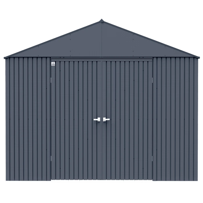 Arrow Elite Steel Storage Shed, 14x16, Anthracite 2 Arrow Elite Steel Storage Shed, 14x16, Anthracite - Image 2