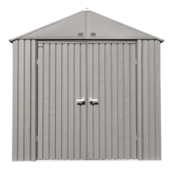 Arrow Elite Shed 8x6 Ft. Cool Grey Metal Shed 18 Arrow Elite Shed 8x6 Ft. Cool Grey Metal Shed -ShelterLogic || Arrow Shop dwseux92l5fiq8muiq7r