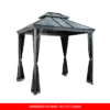 Sojag Ventura II 10x10 Ft. Grey Gazebo