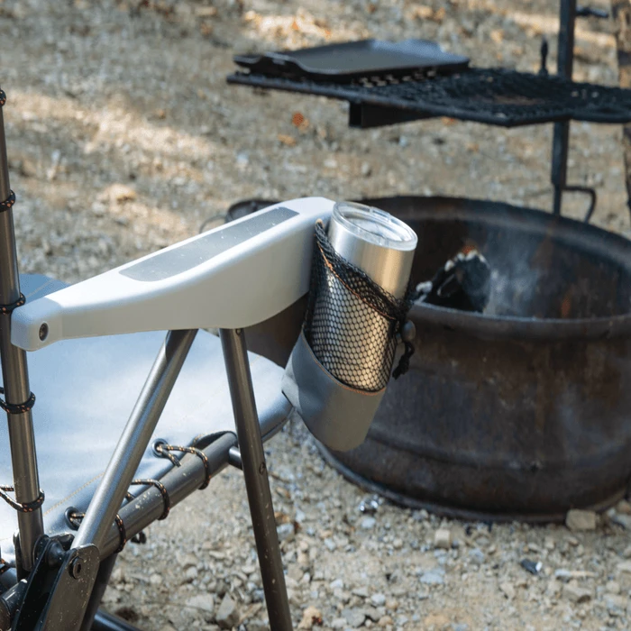 ShelterLogic RIO Slate Lace-up Steel Backpack Chair - Pack Of 4 5 ShelterLogic RIO Slate Lace-up Steel Backpack Chair - Pack Of 4 - Image 5