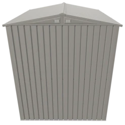 Arrow Elite Steel Storage Shed, 6x6, Cool Grey -ShelterLogic || Arrow Shop ea76cfkx10weyh10uald
