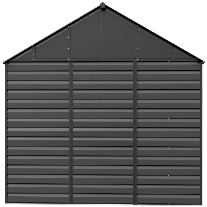 Arrow Select Steel Storage Shed, 12x14, Charcoal 5 Arrow Select Steel Storage Shed, 12x14, Charcoal - Image 5