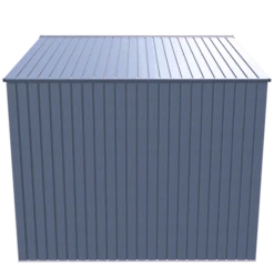 Arrow Elite Steel Storage Shed, 10x8, Blue Grey -ShelterLogic || Arrow Shop eg108bg silo image 04