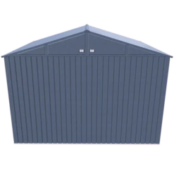 Arrow Elite Steel Storage Shed, 10x8, Blue Grey -ShelterLogic || Arrow Shop eg108bg silo image 05