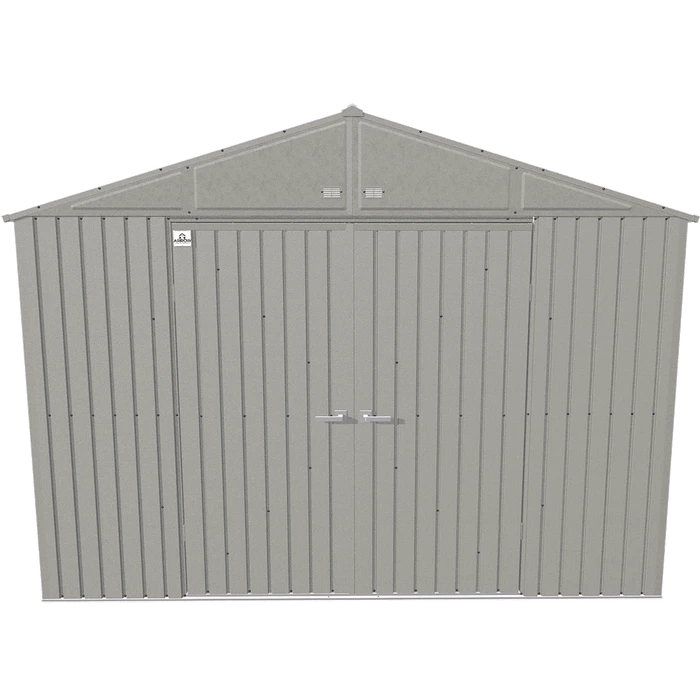Arrow Elite Steel Storage Shed, 10x8, Cool Grey 1 Arrow Elite Steel Storage Shed, 10x8, Cool Grey