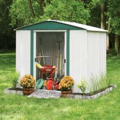 ShelterLogic HAMLET STEEL STORAGE SHED 10X6