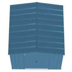 Arrow Classic Steel Storage Shed, 10X7, Blue Grey -ShelterLogic || Arrow Shop ei8fkexsqrkyagii4lie