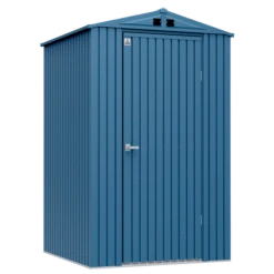 ShelterLogic || Arrow Shop 4 Arrow Elite Steel Storage Shed, 6x6, Blue Grey