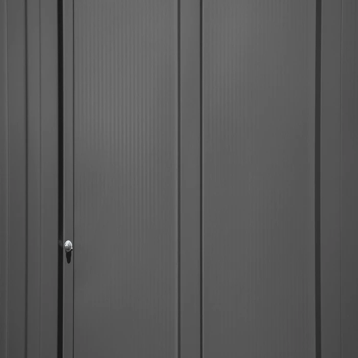 Arrow Classic Steel Storage Shed, 8X7, Charcoal 8 Arrow Classic Steel Storage Shed, 8X7, Charcoal - Image 8