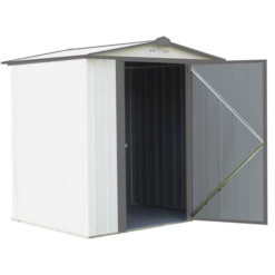 EZEE Shed® Steel Storage Shed 12 EZEE Shed® Steel Storage Shed -ShelterLogic || Arrow Shop ez6565lvcrcc 4 1