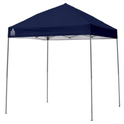 ShelterLogic Expedition Straight Leg Pop-Up Canopy Tent Blue
