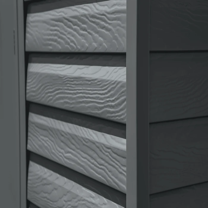 Arrow Select Steel Storage Shed, 12x17, Charcoal 7 Arrow Select Steel Storage Shed, 12x17, Charcoal - Image 7