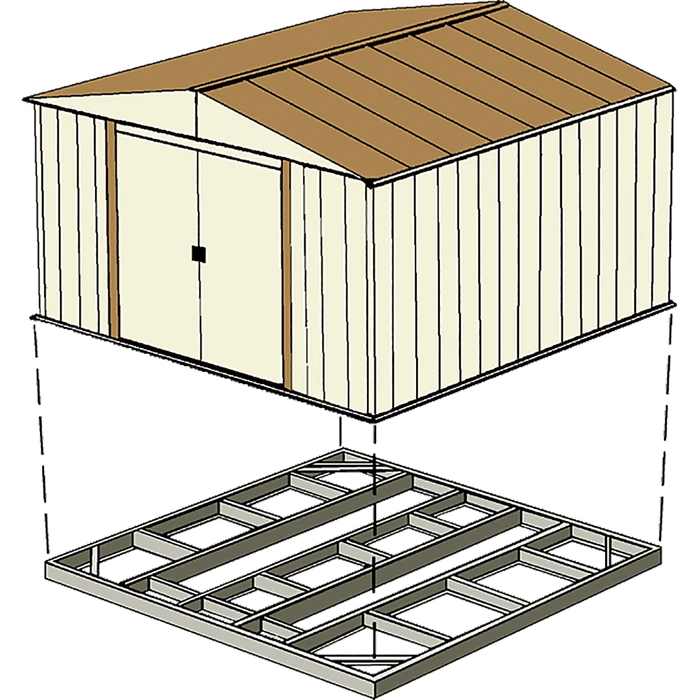 Base Kits For Arrow Sheds 10 Ft. X 12 Ft., 10 Ft. X 13 Ft., And 10 Ft. X 14 Ft. 3 Base Kits For Arrow Sheds 10 Ft. X 12 Ft., 10 Ft. X 13 Ft., And 10 Ft. X 14 Ft. - Image 3