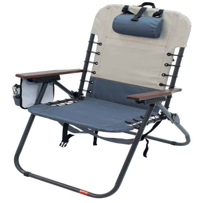 ShelterLogic RIO Slate Hi-Boy Steel Backpack Chair - Pack Of 4 4 ShelterLogic RIO Slate Hi-Boy Steel Backpack Chair - Pack Of 4 - Image 4