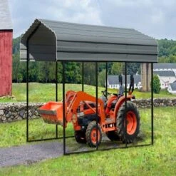 Arrow Carport 10x15x09 Charcoal BKP 27 Arrow Carport 10x15x09 Charcoal BKP -ShelterLogic || Arrow Shop fobqfrch9ntxldhwmbab