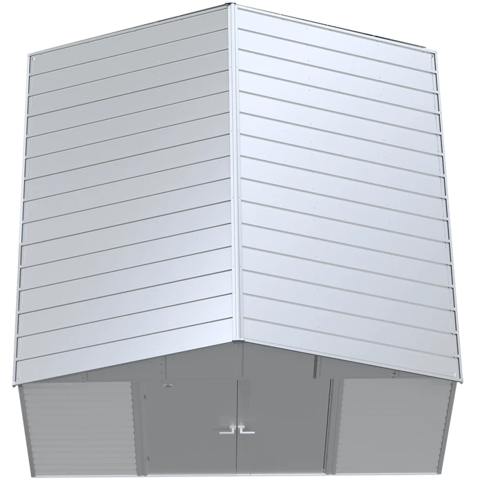 Arrow Select Steel Storage Shed, 12x12, Flute Grey 3 Arrow Select Steel Storage Shed, 12x12, Flute Grey - Image 3