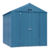 Arrow Elite Steel Storage Shed, 10x12, Blue Grey
