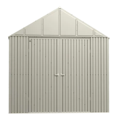 Arrow Elite Steel Storage Shed, 12x12, Cool Grey -ShelterLogic || Arrow Shop g0z7l1zx2jt65uuuhvou