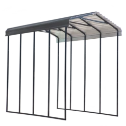 Arrow RV Carport, 14 Ft. X 20 Ft. X 14 Ft. Charcoal