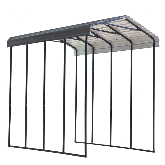 Arrow RV Carport, 14 Ft. X 20 Ft. X 14 Ft. Charcoal 1 Arrow RV Carport, 14 Ft. X 20 Ft. X 14 Ft. Charcoal