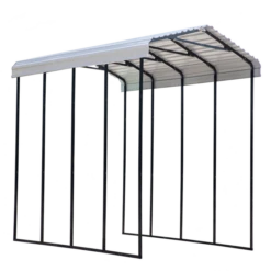 Arrow RV Carport, 14 Ft. X 20 Ft. X 14 Ft. Eggshell