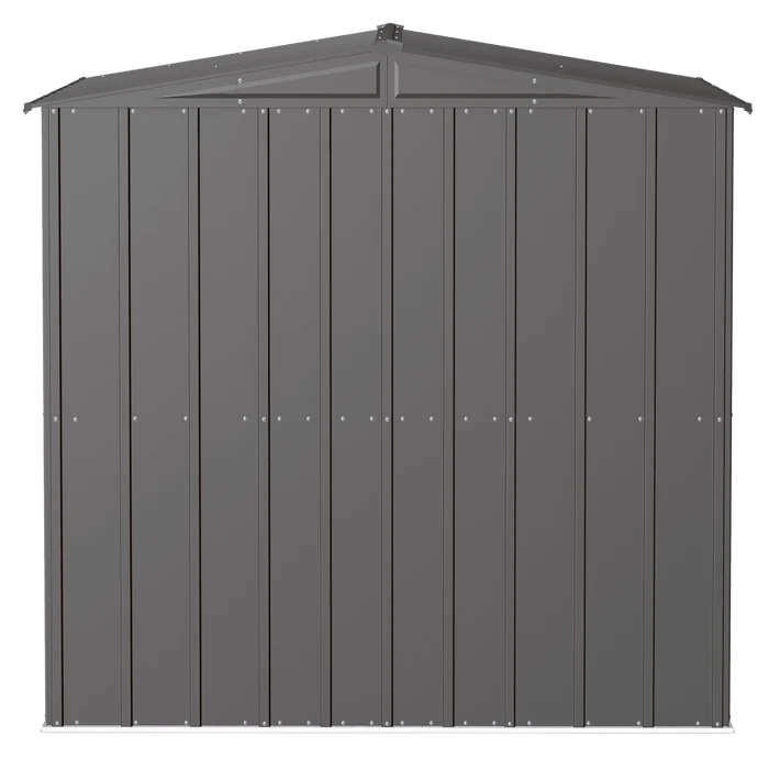 Arrow Classic Steel Storage Shed, 8X7, Charcoal 5 Arrow Classic Steel Storage Shed, 8X7, Charcoal - Image 5