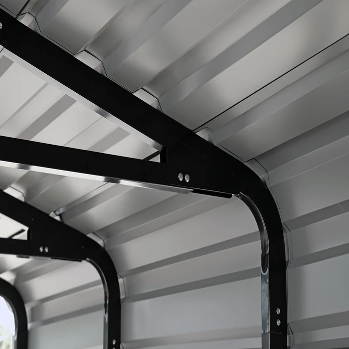 Arrow RV Carport, 14 Ft. X 20 Ft. X 14 Ft. Charcoal 9 Arrow RV Carport, 14 Ft. X 20 Ft. X 14 Ft. Charcoal - Image 9