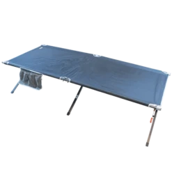 RIO Gear Smart XL Camping Cot, 7 Ft., Black 12 RIO Gear Smart XL Camping Cot, 7 Ft., Black -ShelterLogic || Arrow Shop grc363 410 silo image 01
