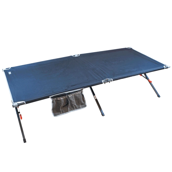 RIO Gear Smart XL Camping Cot, 7 Ft., Black 5 RIO Gear Smart XL Camping Cot, 7 Ft., Black - Image 5