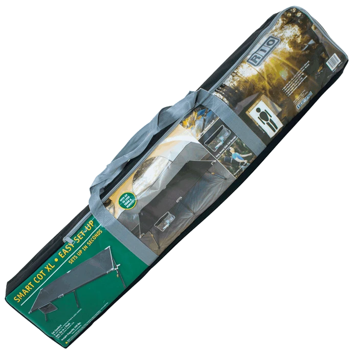 RIO Gear Smart XL Camping Cot, 7 Ft., Black 8 RIO Gear Smart XL Camping Cot, 7 Ft., Black - Image 8