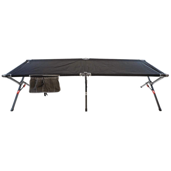 RIO Gear Smart XL Camping Cot, 7 Ft., Black 1 RIO Gear Smart XL Camping Cot, 7 Ft., Black