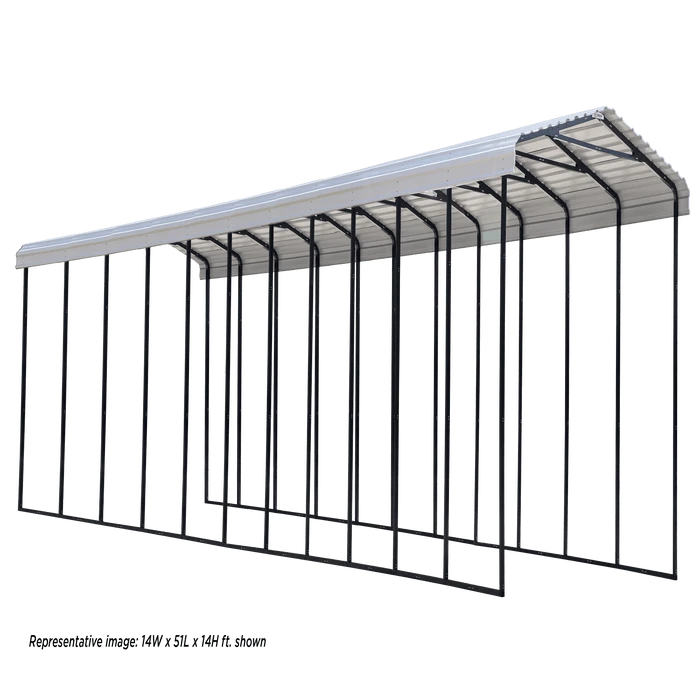 ShelterLogic Arrow RV Carport, 14 Ft. X 82 Ft. X 14 Ft. Eggshell 1 ShelterLogic Arrow RV Carport, 14 Ft. X 82 Ft. X 14 Ft. Eggshell