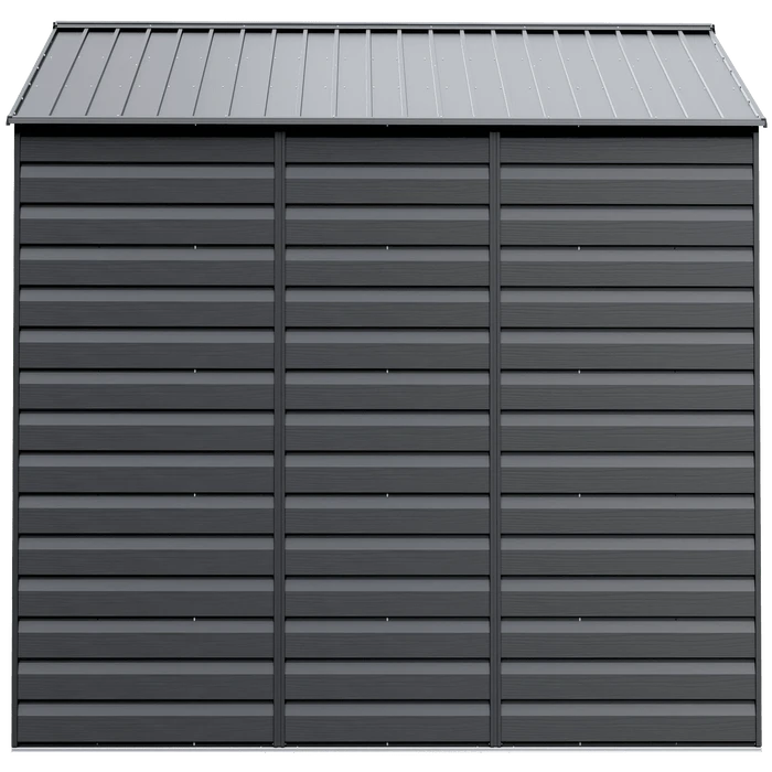 Arrow Select Steel Storage Shed, 14x17, Charcoal 4 Arrow Select Steel Storage Shed, 14x17, Charcoal - Image 4