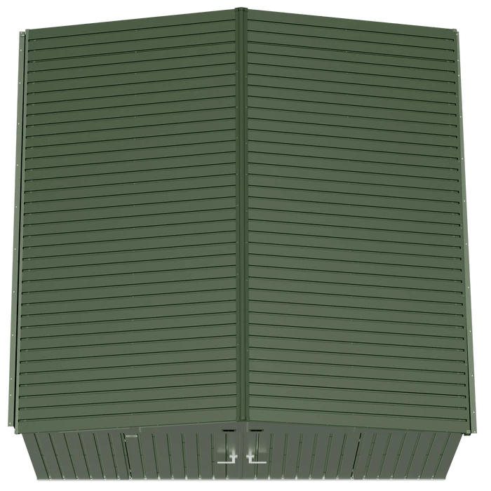 Scotts Lawn Care Storage Shed, 10x12, Green 2 Scotts Lawn Care Storage Shed, 10x12, Green - Image 2