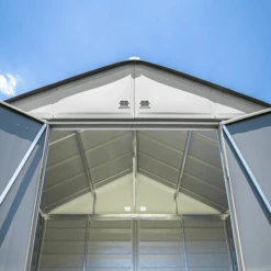 Arrow Select Steel Storage Shed, 14x14, Flute Grey 24 Arrow Select Steel Storage Shed, 14x14, Flute Grey -ShelterLogic || Arrow Shop i1tpq1gq61okpkkdydpz 1