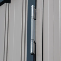 Arrow Cover-IT 8x6 Ft. Grey Metal Shed -ShelterLogic || Arrow Shop iajbgovjsvdbkr6mbpfr 1