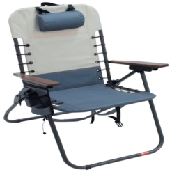 ShelterLogic RIO Slate Hi-Boy Steel Backpack Chair - Pack Of 4