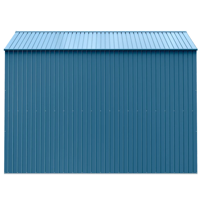 Arrow Elite Steel Storage Shed, 10x14, Blue Grey 4 Arrow Elite Steel Storage Shed, 10x14, Blue Grey - Image 4