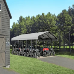 Arrow Carport 20x29x09 Eggshell BKP 25 Arrow Carport 20x29x09 Eggshell BKP -ShelterLogic || Arrow Shop ildgg7omnmaf4ycqn9li